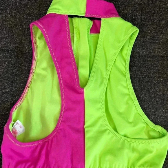 NEW LOVESHACKFANCY X HURLEY COLLABORATION Pink Bikini Top - Small - Picture 2 of 5